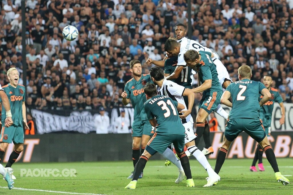 ΠΑΟΚ-Άγιαξ 2-1: Τα γκολ της ανατροπής από Άκπομ και Μάτος (videos+photos)