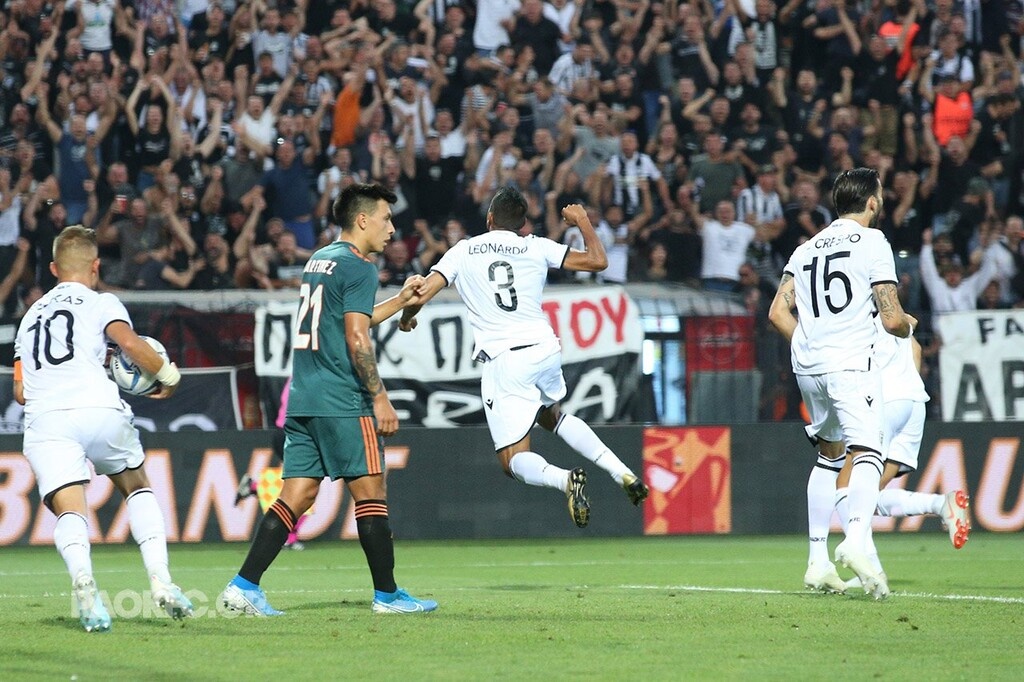 ΠΑΟΚ-Άγιαξ 2-1: Τα γκολ της ανατροπής από Άκπομ και Μάτος (videos+photos)