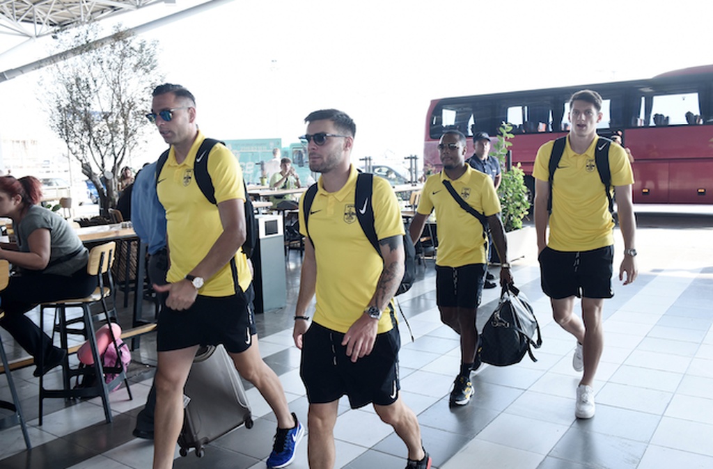 Άρης: Αναχώρησε για Νορβηγία (photos)