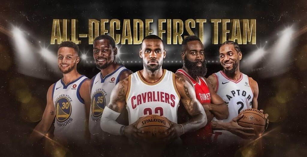 NBA: Στην τρίτη καλύτερη πεντάδα της δεκαετίας ο Αντετοκούνμπο! (photos+video)