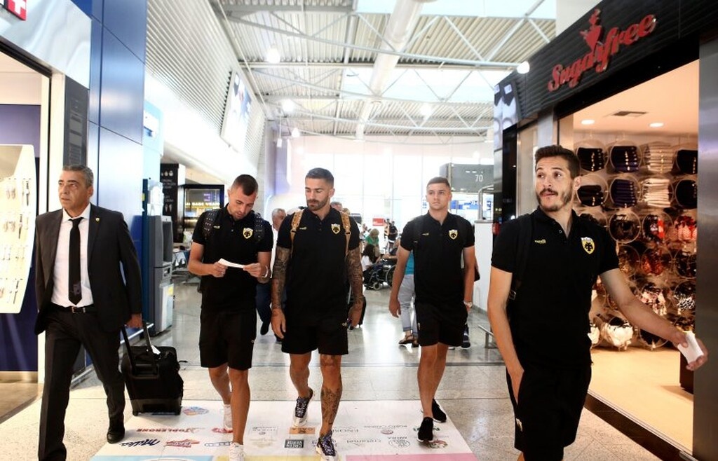 ΑΕΚ: «Πέταξε» για Ρουμανία (photos)