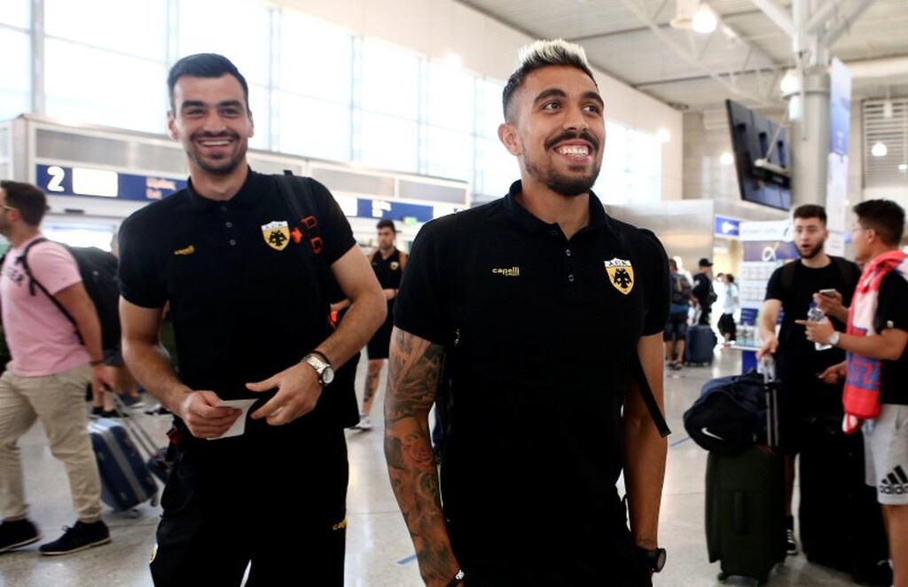 ΑΕΚ: «Πέταξε» για Ρουμανία (photos)