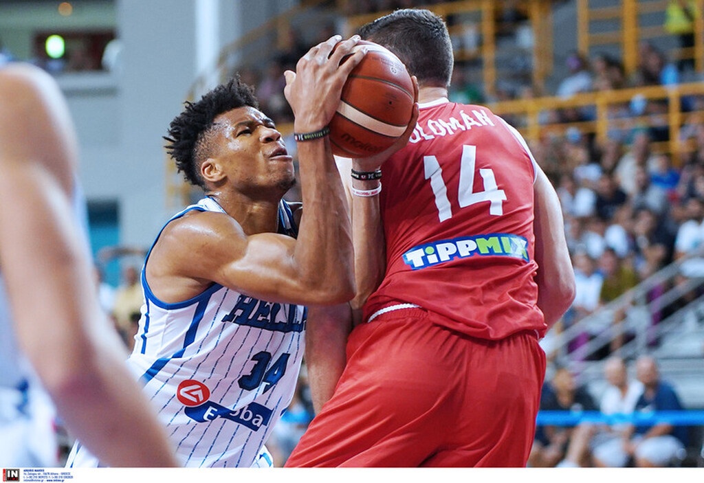 Ελλάδα-Ουγγαρία 83-59: Με «λάμψη» Αντετοκούνμπο, θετικό το πρώτο τεστ (photos)