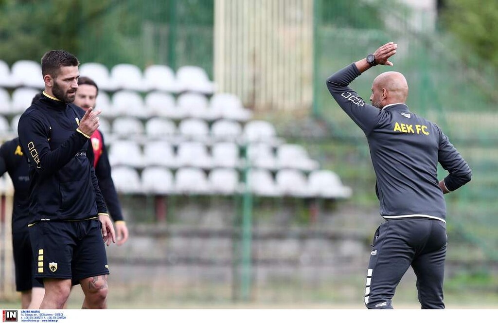 Η πρώτη κρίση στην ΑΕΚ: Τι τρέχει με Καρντόσο-Λιβάγια (photos)