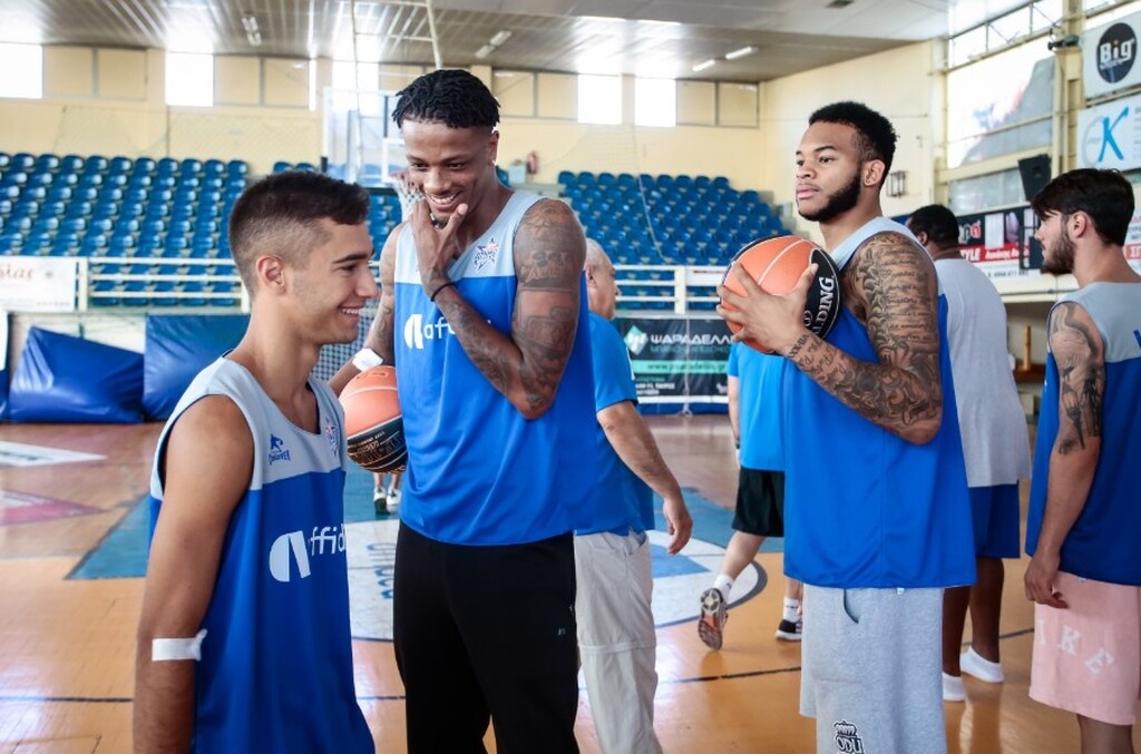 Ιωνικός Νικαίας: Έπιασαν δουλειά για την Basket League (photos)