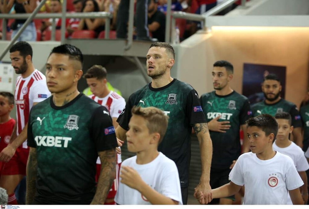 Ολυμπιακός-Κράσνονταρ: Η επιστροφή του Μπεργκ στο «Γ. Καραϊσκάκης» (photos)