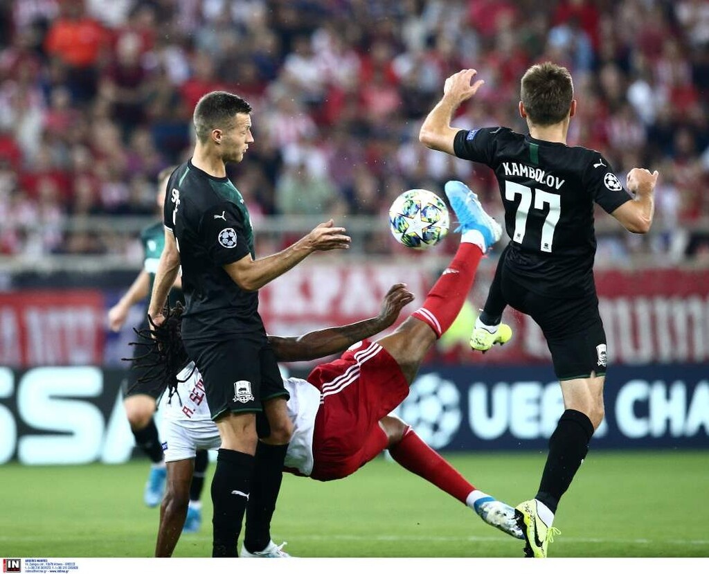 Ολυμπιακός-Κράσνονταρ 4-0:  Την σκόρπισε και κουνάει... σεντόνι! (photos)