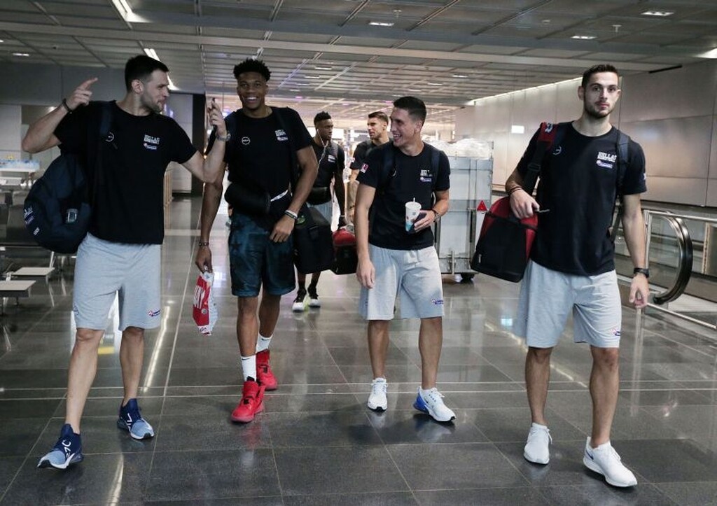 Παγκόσμιο Κύπελλο Μπάσκετ: Στη Σανγκάη η Εθνική Ελλάδας (photos)