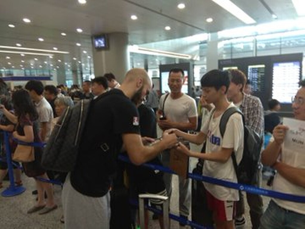 Παγκόσμιο Κύπελλο Μπάσκετ: Στη Σανγκάη η Εθνική Ελλάδας (photos)