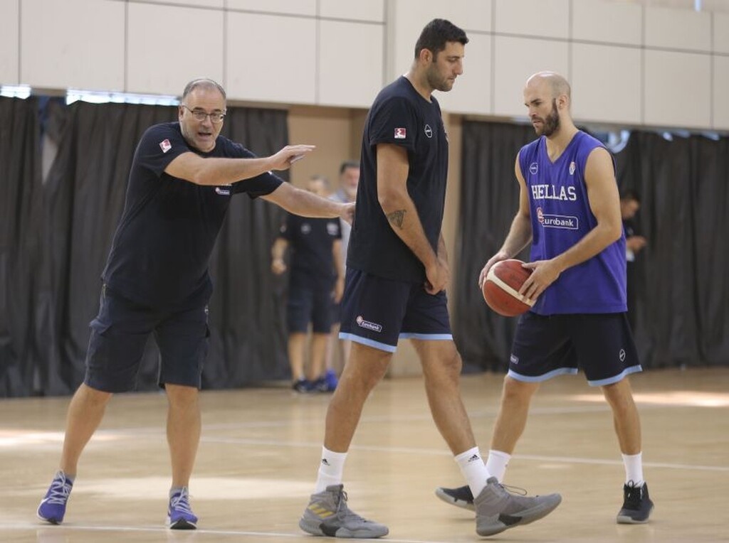 Πρώτη προπόνηση για την Εθνική Ελλάδας στην Κίνα (photos)