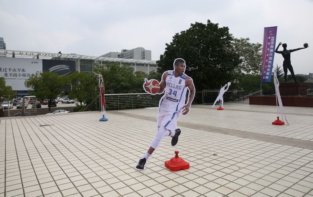 Πρώτη προπόνηση για την Εθνική Ελλάδας στην Κίνα (photos)