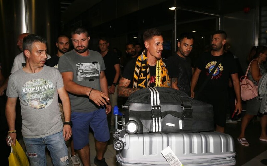 Στη Θεσσαλονίκη για τον Άρη ο Μαντσίνι (photos)