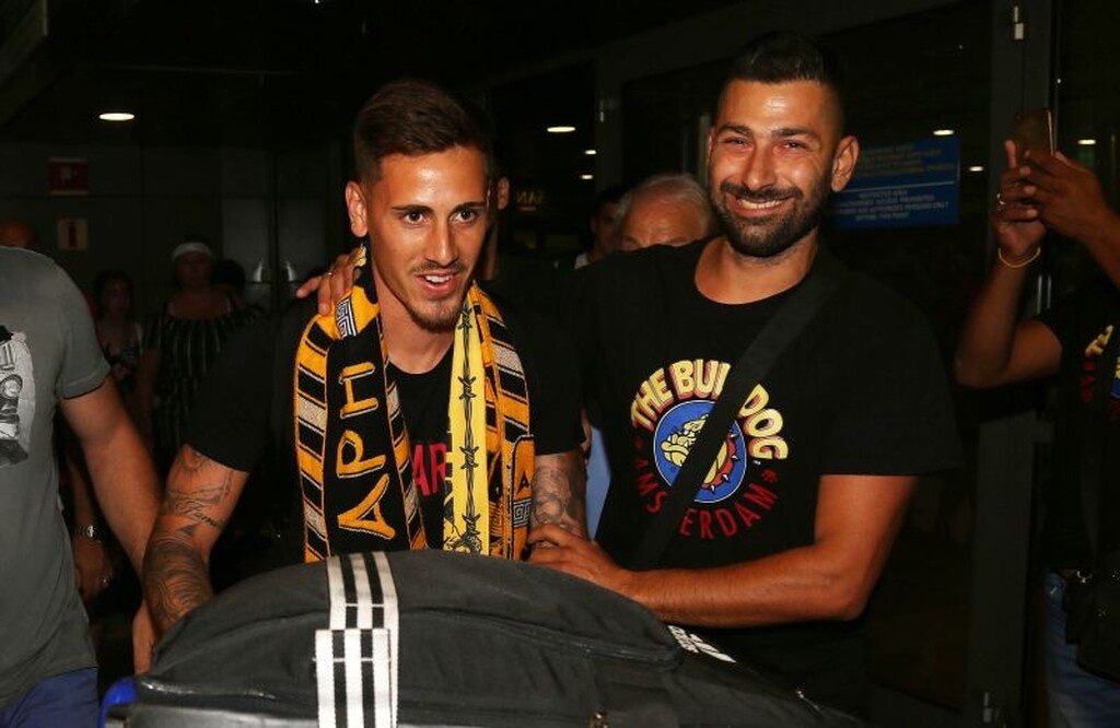 Στη Θεσσαλονίκη για τον Άρη ο Μαντσίνι (photos)