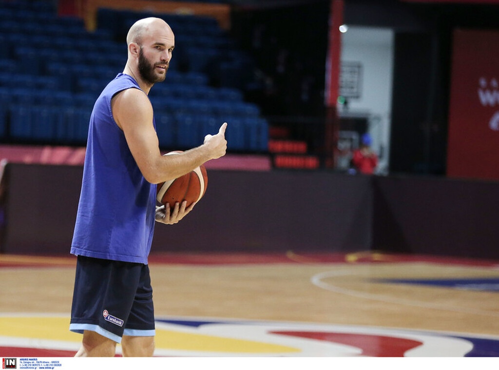 Εθνική Ανδρών: Κανονικά στην πρεμιέρα ο Σλούκας (photos)
