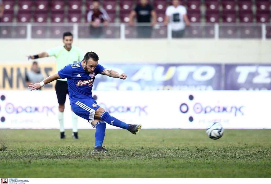 Πέναλτι με VAR ο Ολυμπιακός, έξαλλος ο Κούγιας που τα... χωσε και σε Μελισσανίδη!  (photos)