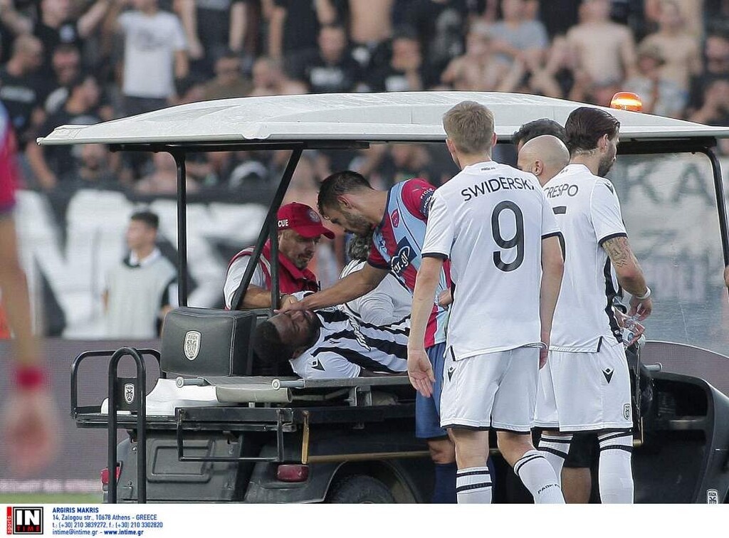 ΠΑΟΚ-Πανιώνιος: Αγωνία για Βαρέλα, αποχώρησε με φορείο! (photos)