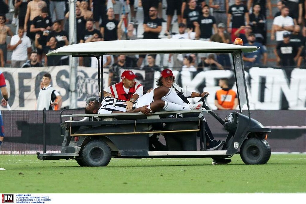 ΠΑΟΚ-Πανιώνιος: Αγωνία για Βαρέλα, αποχώρησε με φορείο! (photos)