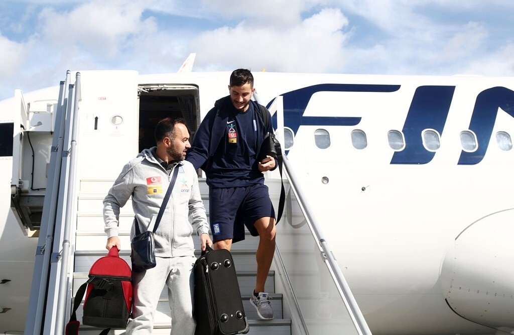 Εθνική Ελλάδας: Στη Φινλανδία για το νέο ξεκίνημα (photos+video)