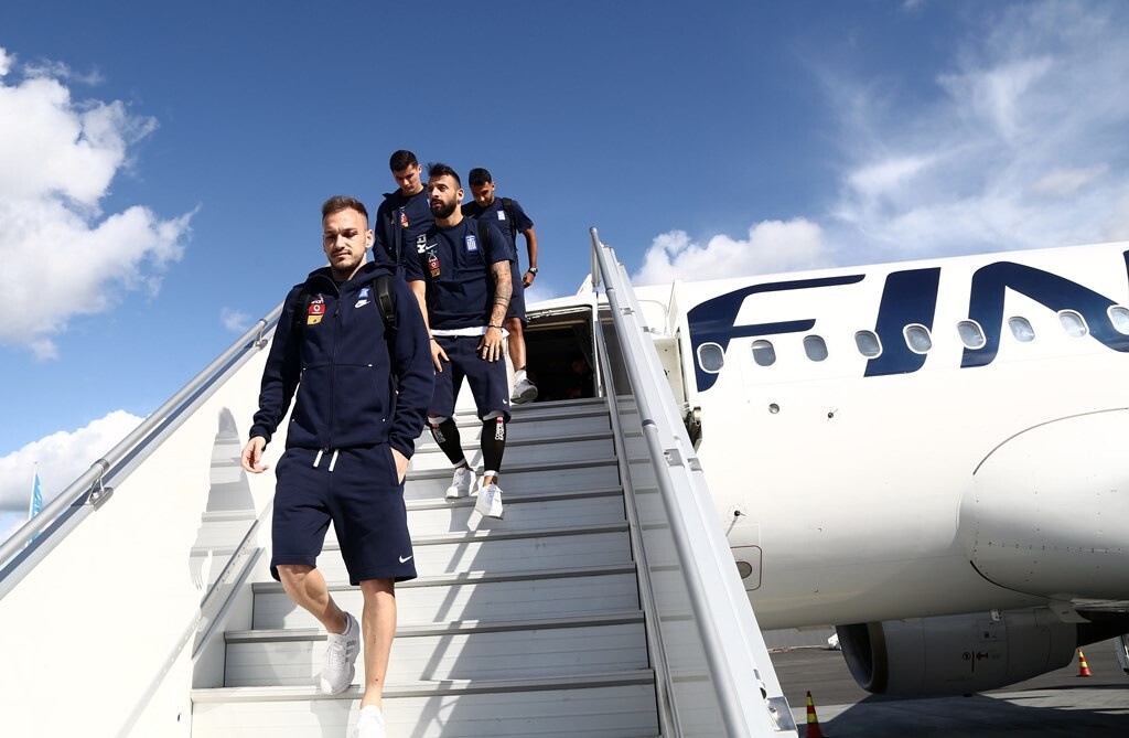 Εθνική Ελλάδας: Στη Φινλανδία για το νέο ξεκίνημα (photos+video)