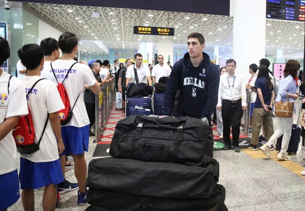 Παγκόσμιο Κύπελλο Μπάσκετ 2019: Έφτασε στη Σενζέν η Εθνική