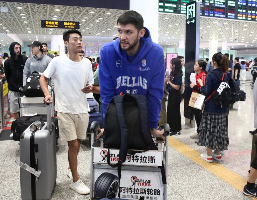 Παγκόσμιο Κύπελλο Μπάσκετ 2019: Έφτασε στη Σενζέν η Εθνική