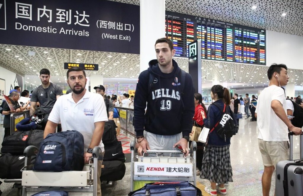 Παγκόσμιο Κύπελλο Μπάσκετ 2019: Έφτασε στη Σενζέν η Εθνική