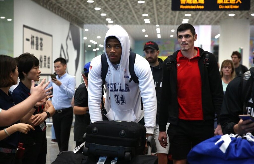 Παγκόσμιο Κύπελλο Μπάσκετ 2019: Έφτασε στη Σενζέν η Εθνική