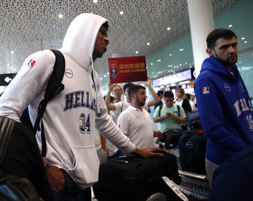 Παγκόσμιο Κύπελλο Μπάσκετ 2019: Έφτασε στη Σενζέν η Εθνική