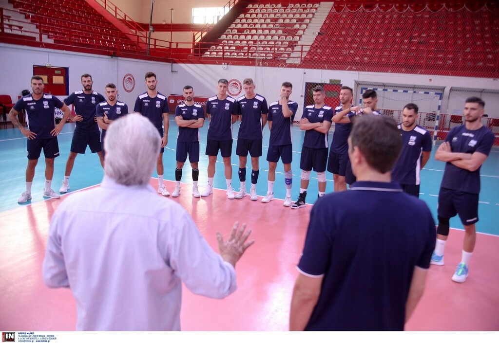 Έτοιμη για το Euro η Εθνική βόλεϊ των ανδρών (videos+photos)