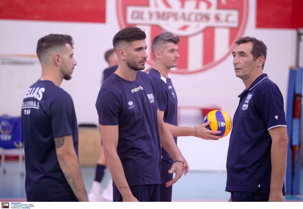 Έτοιμη για το Euro η Εθνική βόλεϊ των ανδρών (videos+photos)