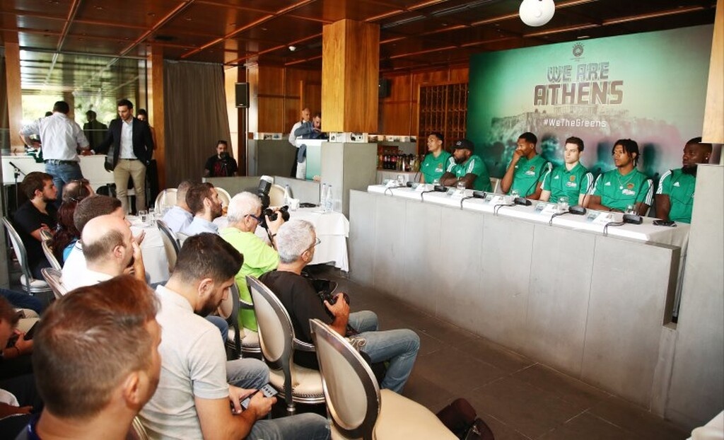Τα κλικ από την παρουσίαση των παικτών του Παναθηναϊκού στην Ακρόπολη (photos)