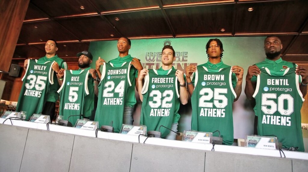 Τα κλικ από την παρουσίαση των παικτών του Παναθηναϊκού στην Ακρόπολη (photos)