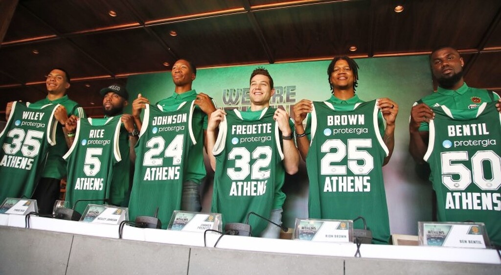 Τα κλικ από την παρουσίαση των παικτών του Παναθηναϊκού στην Ακρόπολη (photos)