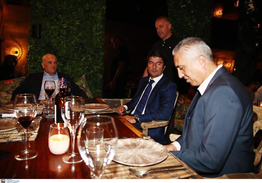 AEK: Με Μελισσανίδη το δειπνο Κωστένογλου στους παίκτες (photos)