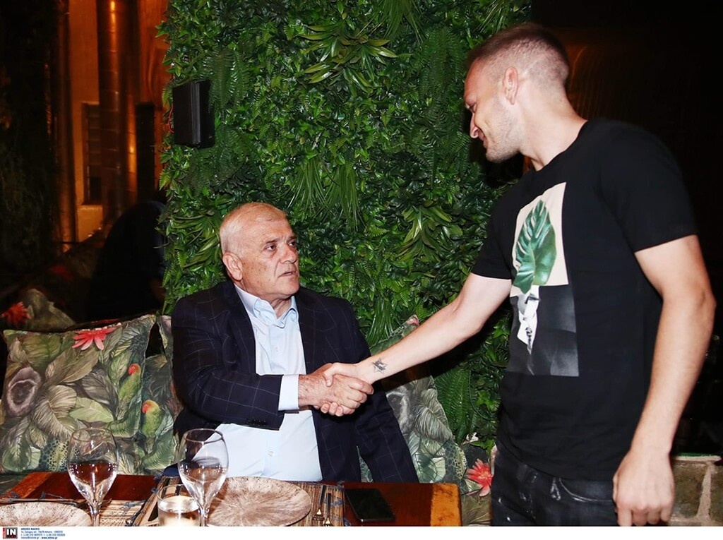 AEK: Με Μελισσανίδη το δειπνο Κωστένογλου στους παίκτες (photos)