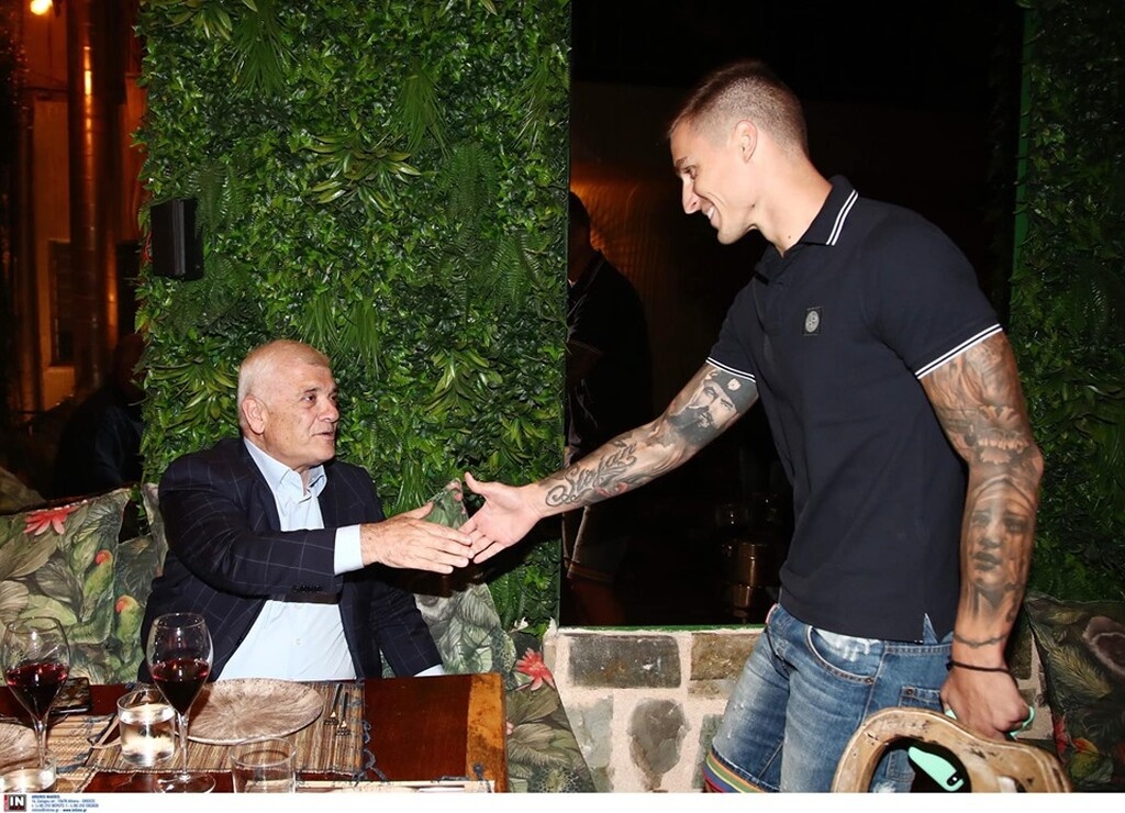 AEK: Με Μελισσανίδη το δειπνο Κωστένογλου στους παίκτες (photos)