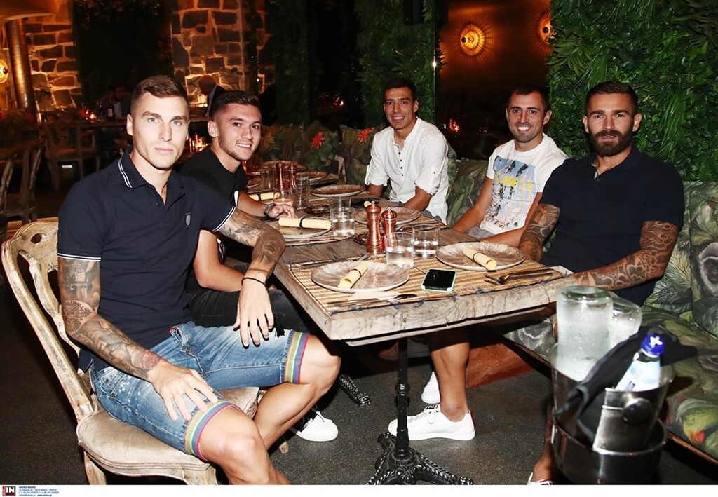 AEK: Με Μελισσανίδη το δειπνο Κωστένογλου στους παίκτες (photos)