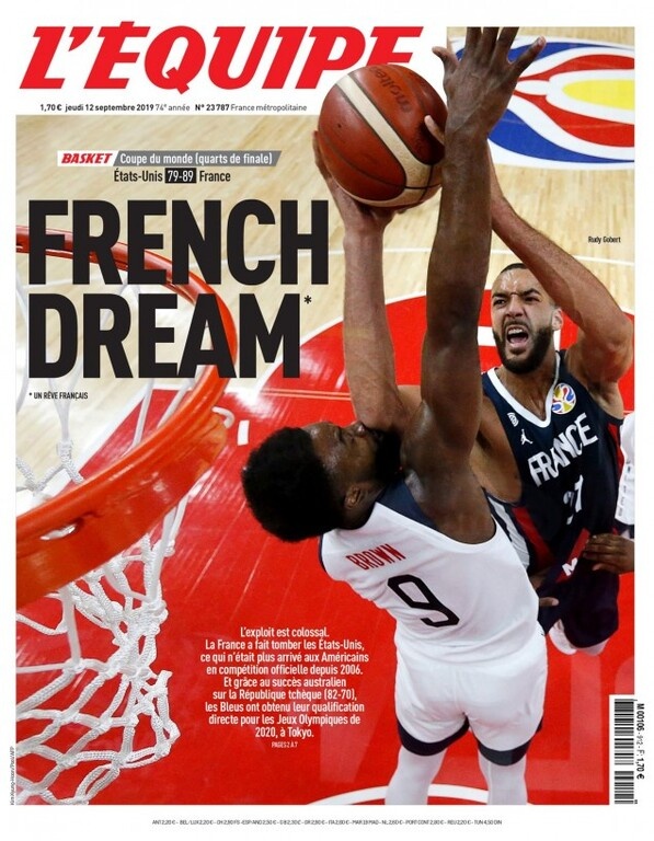 Παγκόσμιο Κύπελλο Μπάσκετ 2019: Επικό πρωτοσέλιδο της «L’ Equipe» (photos)