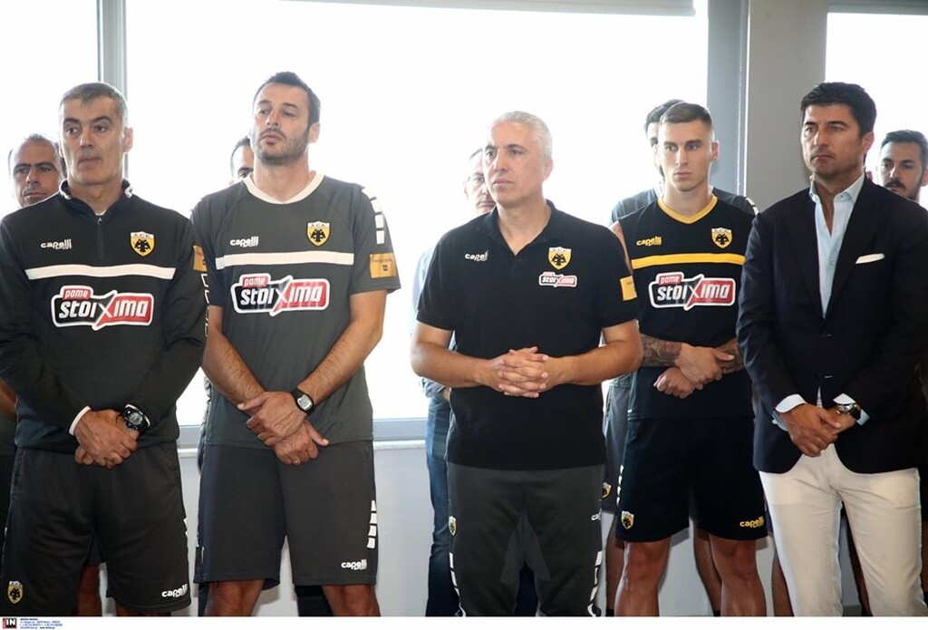 ΑΕΚ: Αγιασμός στα Σπάτα (photos)