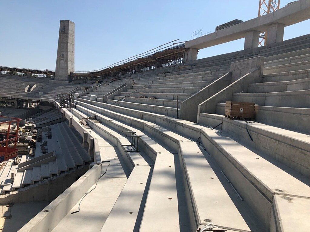 ΑΕΚ: Έτοιμη και η παλιά σκεπαστή (photos)