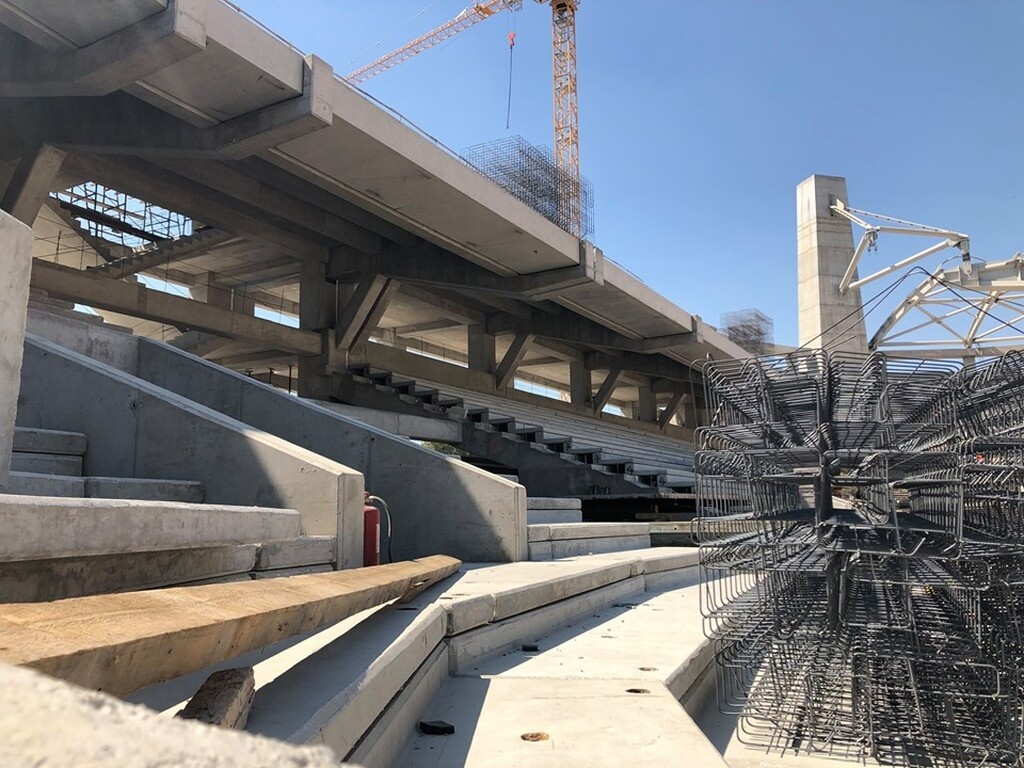 ΑΕΚ: Έτοιμη και η παλιά σκεπαστή (photos)