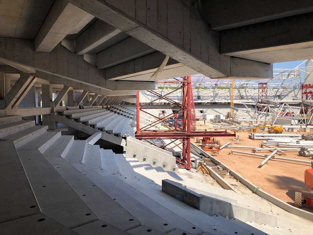 ΑΕΚ: Έτοιμη και η παλιά σκεπαστή (photos)