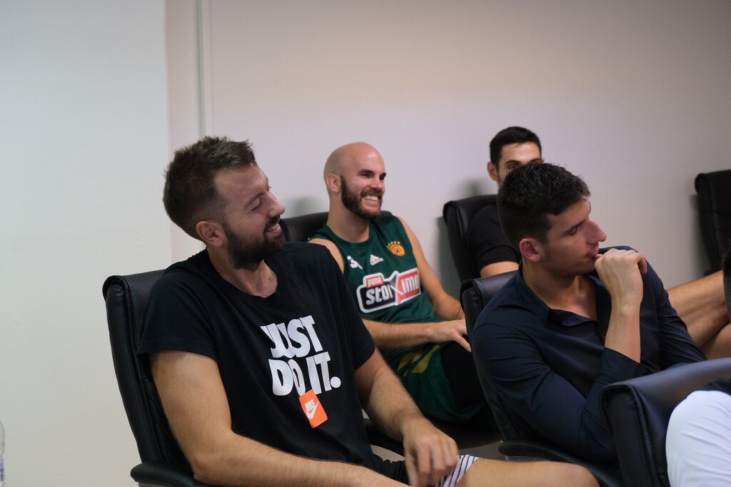 Συνάντηση της EPA με παίκτες του Παναθηναϊκού (photos)