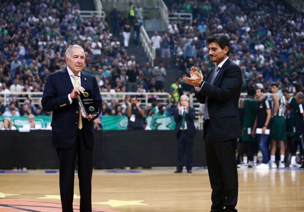 Βράβευσε τον Σιμόν Μιζράχι ο Δημήτρης Γιαννακόπουλος (video+photos)