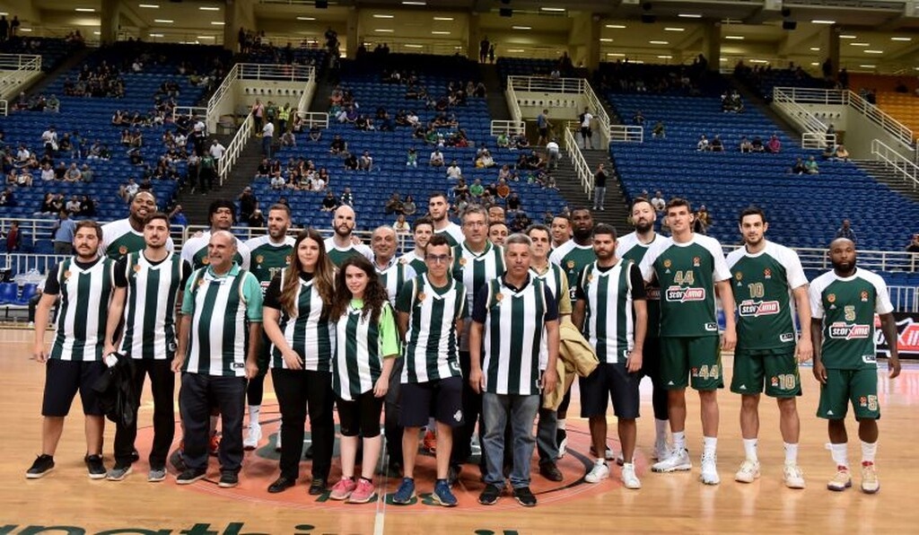 Παναθηναϊκός ΟΠΑΠ: Στο παρκέ με τους πιο πιστούς φιλάθλους του (videos+photo)