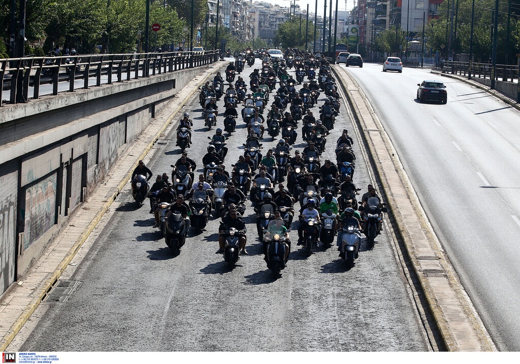 Το συλλαλητήριο των οπαδών του Παναθηναϊκού στη Λεωφόρο (photos)