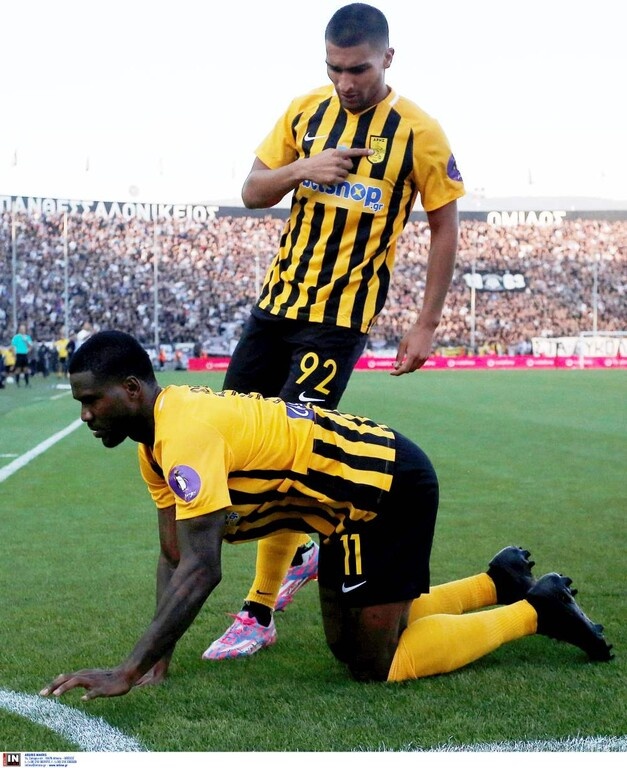 ΠΑΟΚ-Άρης: Χαμός με τον πανηγυρισμό του Ιντέγε - Το ξανάκανε στην Τούμπα (photos)