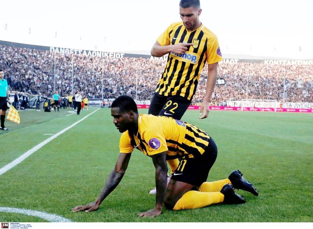 Άρης: Η… εξήγηση του Ιντέγε για τον πανηγυρισμό του στην Τούμπα (photos)