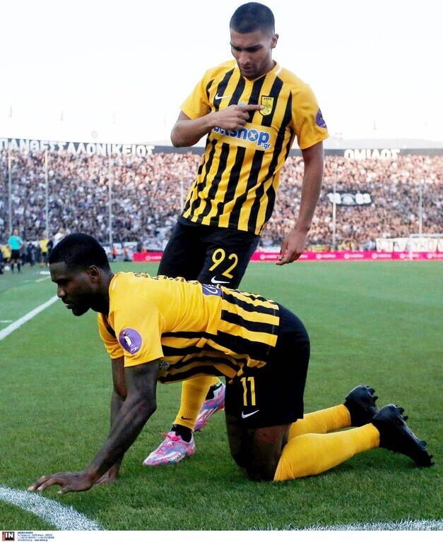 Άρης: Η… εξήγηση του Ιντέγε για τον πανηγυρισμό του στην Τούμπα (photos)