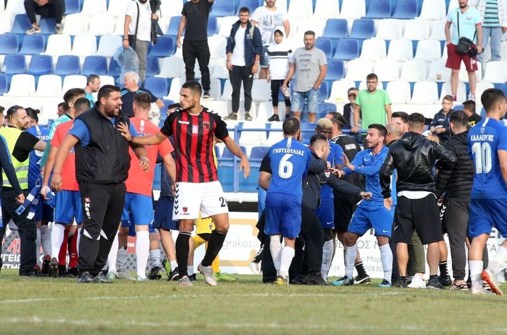 Κύπελλο Ελλάδας: Ένταση στο Ιωνικός – Παναχαϊκή (photos)